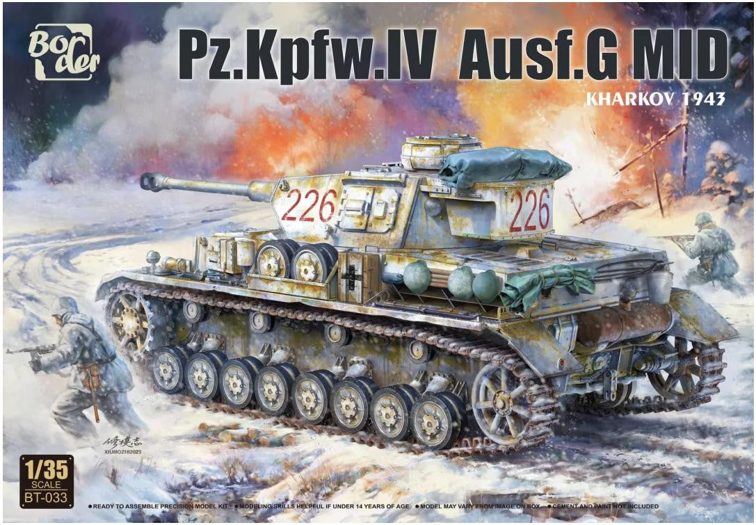 Border Model 1/35 Panzer IV Ausf.G Mid Kharkov BT033
